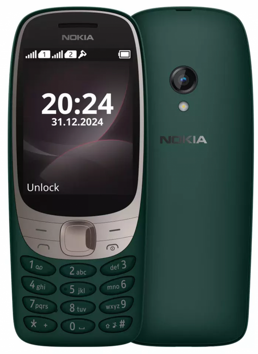 Mobile phone Nokia 6310 Dual Sim 2024 Green