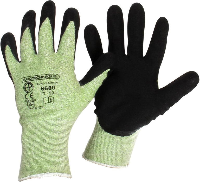 GLOVES OT BAMBOO/NITRILE