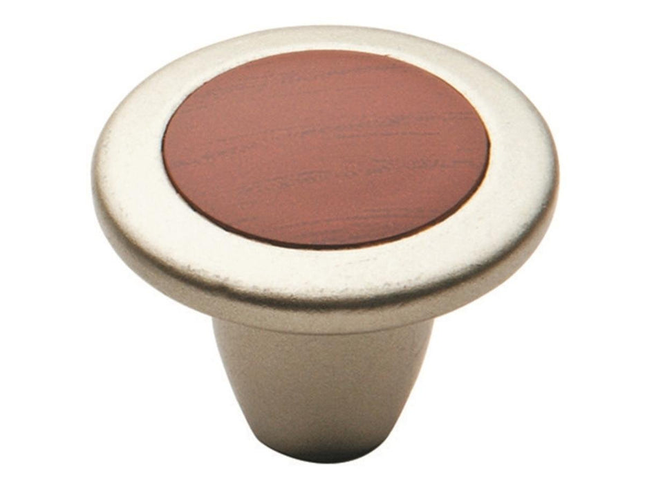 FURNITURE HANDLE KNOB WITH PEAR PEARL SATIN