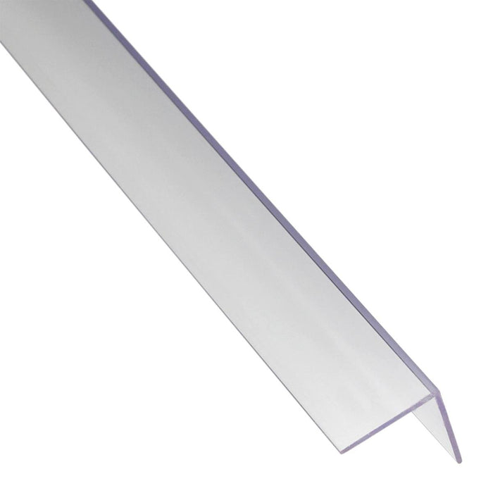 PVC CORNER PROFILE 19.5X19.5MM/2.6M CHROME