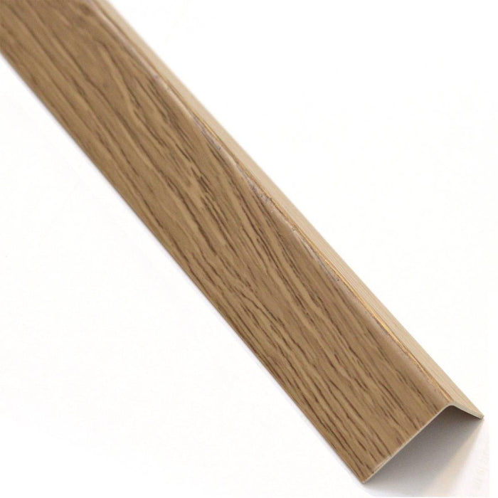 PVC CORNER PROFILE 11X11MM/1M OAK