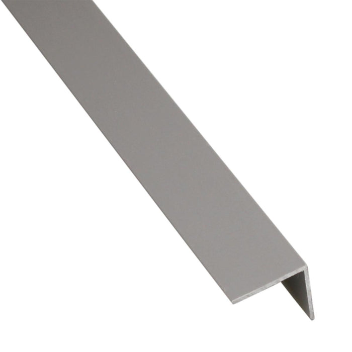 PVC CORNER PROFILE 19.5X19.5MM/1M SILVER