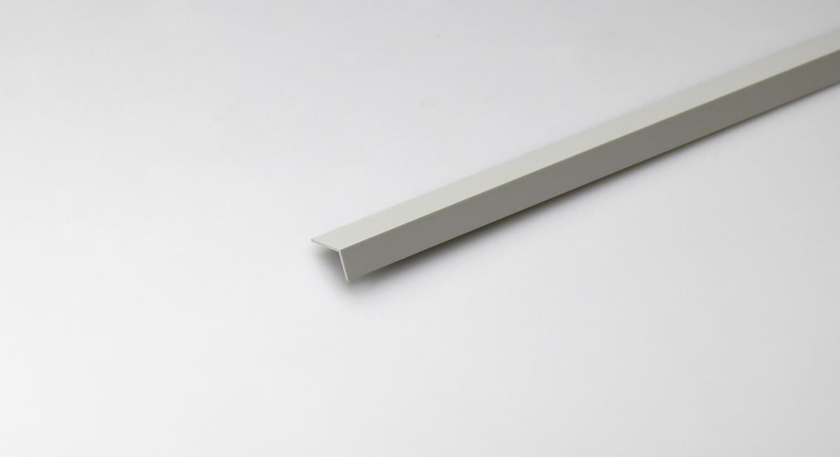 PVC CORNER PROFILE 20X10MM/1M GRAY SATIN