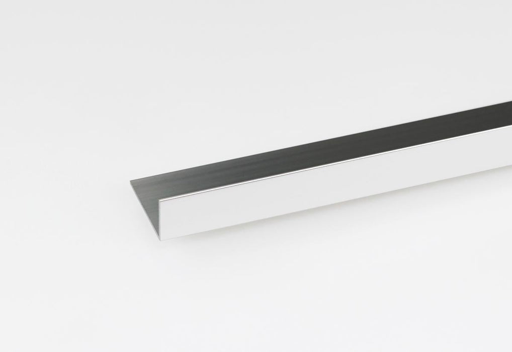 CORNER PROFILE 15X10MM/2M STAINLESS STEEL