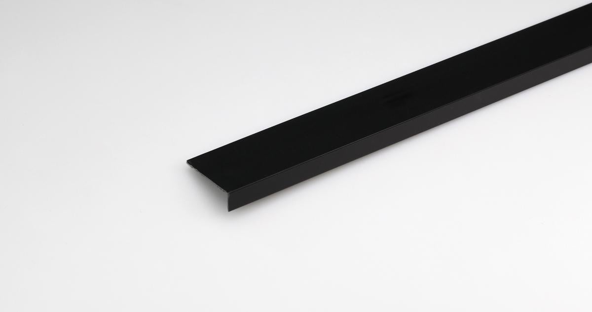 PVC CORNER PROFILE 40X10MM/2M BLACK SATIN