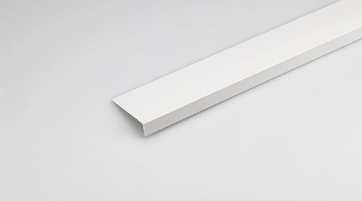 PVC CORNER PROFILE 30X20MM/2M WHITE SATIN