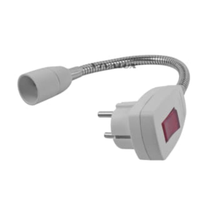 SOCKET GU10 WITH PLUG AND SWITCH