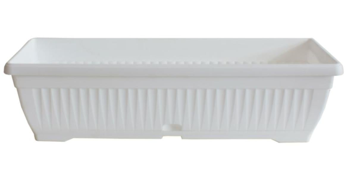 RIB BOX 48CM WHITE