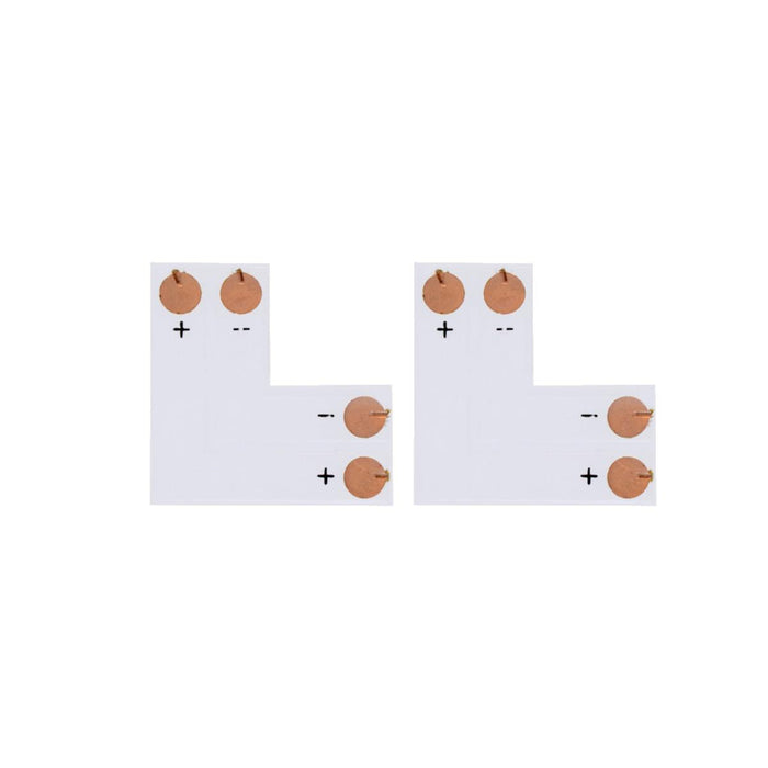 CORNER CONNECTOR FOR LED STRIP 10MM 2PCS
