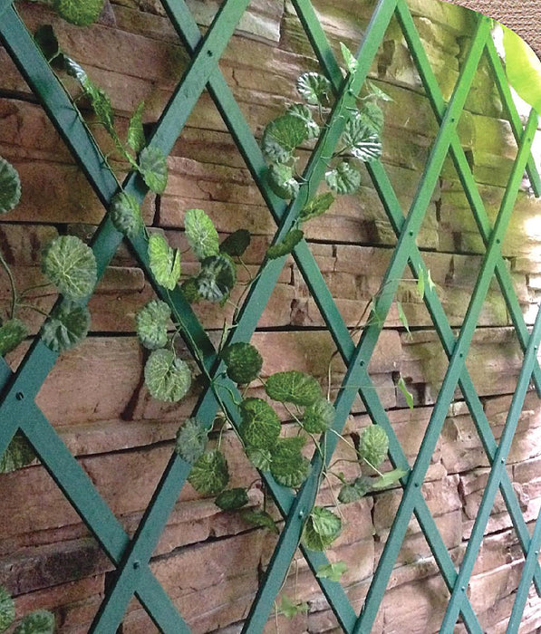 PVC GRID FOR PLANTS 100X300CM GREEN