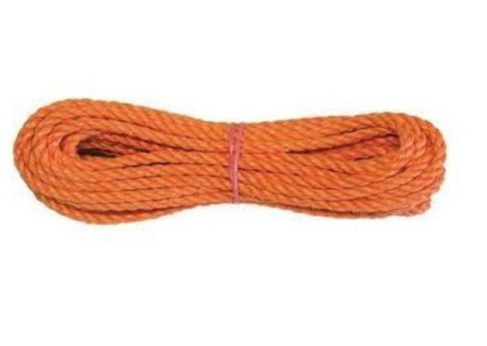ROPE PP 20 METERS SPIRAL ORANGE 6MM