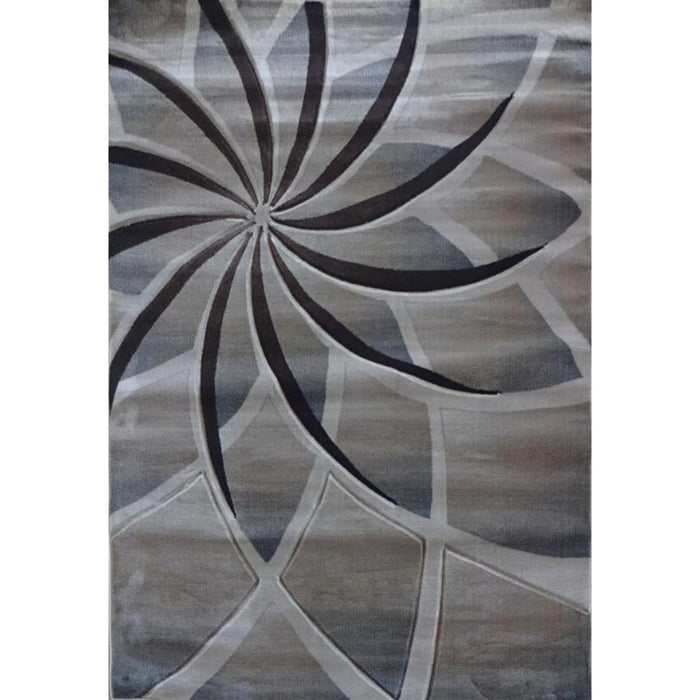 CARPET GEO HAND CUT 80X150CM BEIGE