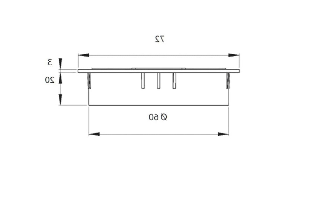 CHERRY DESK CABLE CAP