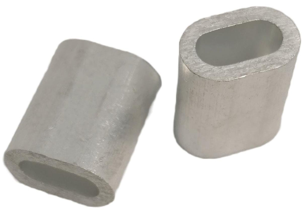 PRESS ALUMINUM 5MM BMONTAGE 2PCS