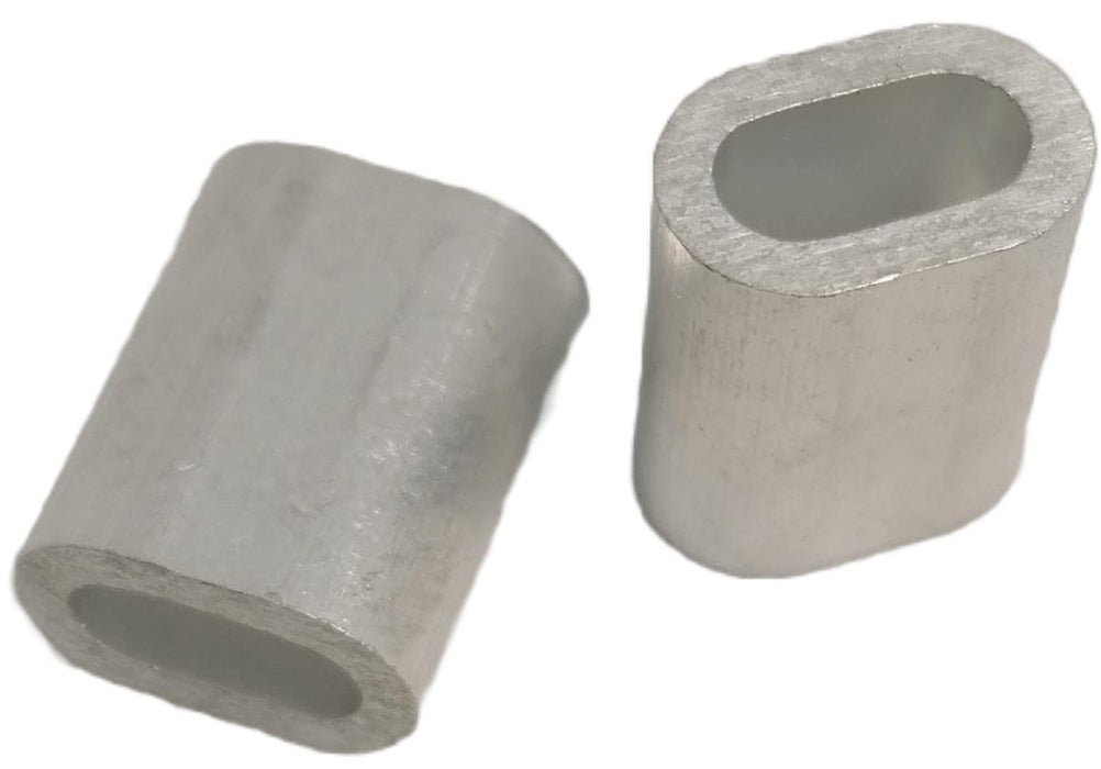 PRESS ALUMINUM 6MM BMONTAGE 2PCS