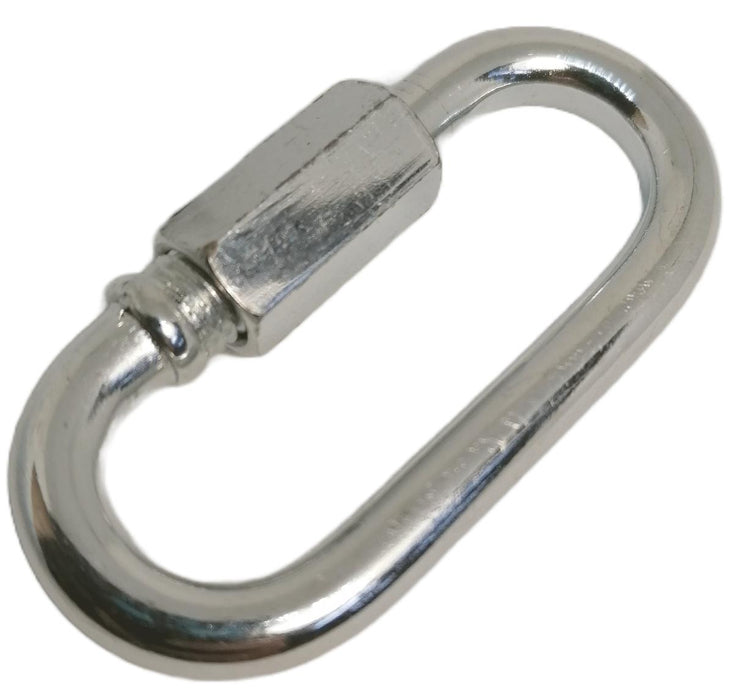 CARABINER OVAL WITH NUT 8MM BMONTAGE