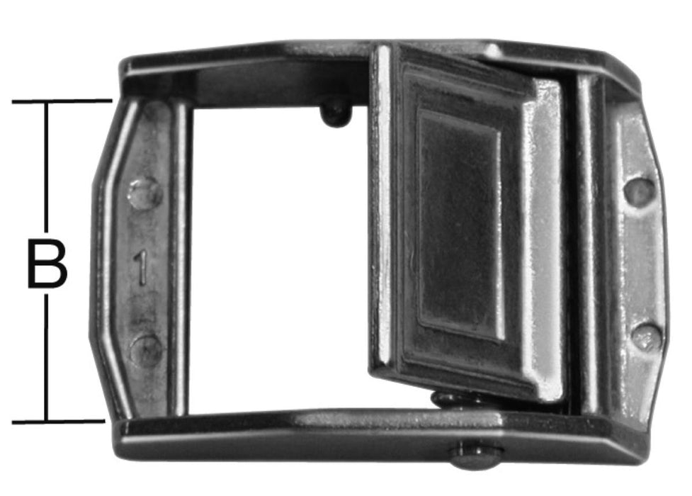 BELT BUCKLE 25MM GALVANIZED
