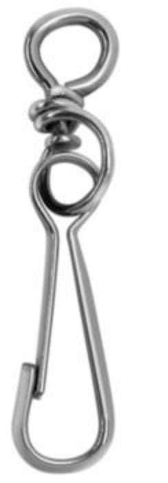 SIMPLEX HOOK WITH SWIVEL 59/95MM 2PCS.