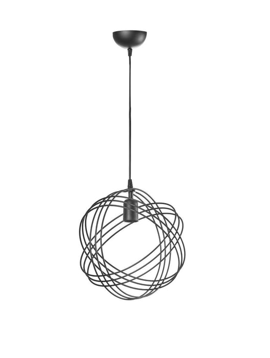METAL PENDANT OLA 1xE27 BLACK