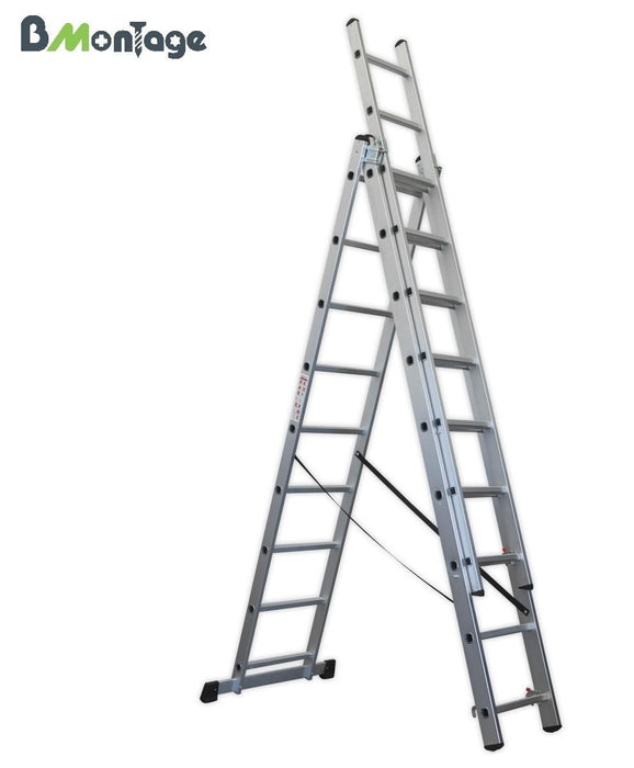 MULTIFUNCTIONAL ALUMINUM LADDER 3X9