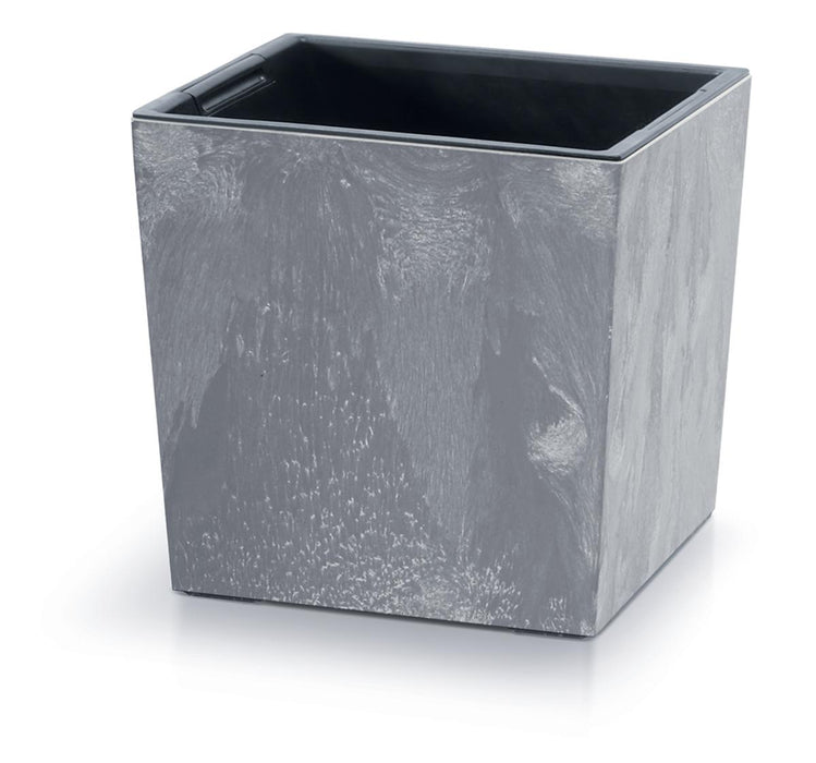 URBI LOW CONCRETE EFFECT BOX 24CM GREY