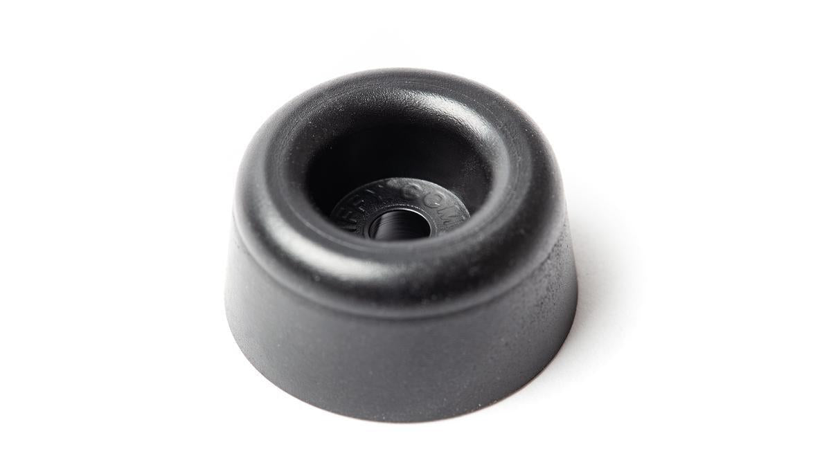 BUFFER RUBBER BLACK 35X17MM - 4 PCS.