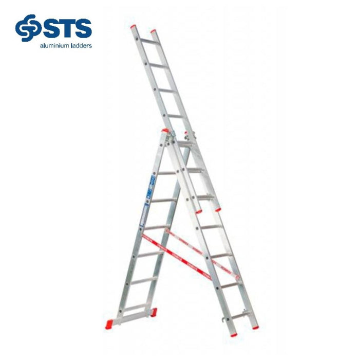 PROFESSIONAL LADDER STS 3x7 STEPS