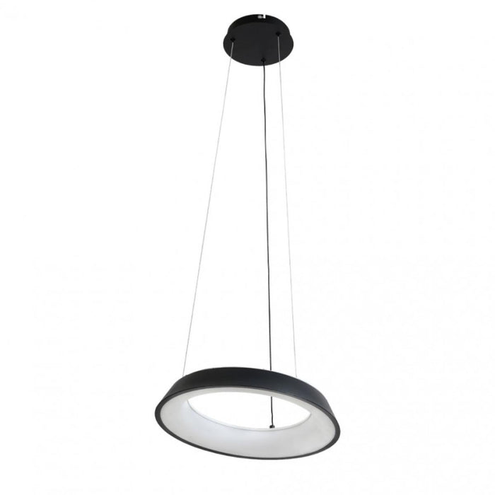 LED CHANDELIER LULEA 15W 3 BLACK LIGHTEX