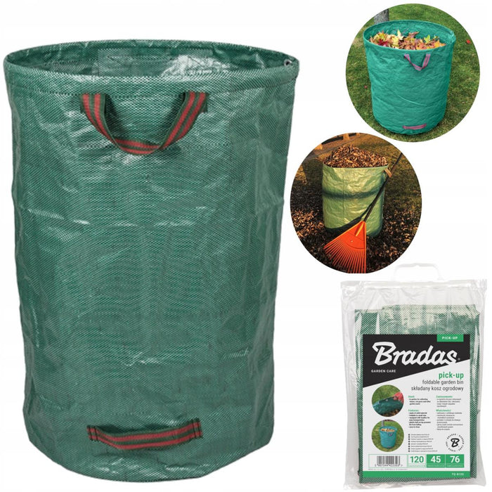 FOLDABLE GARDEN BASKET PICK-UP 120 L