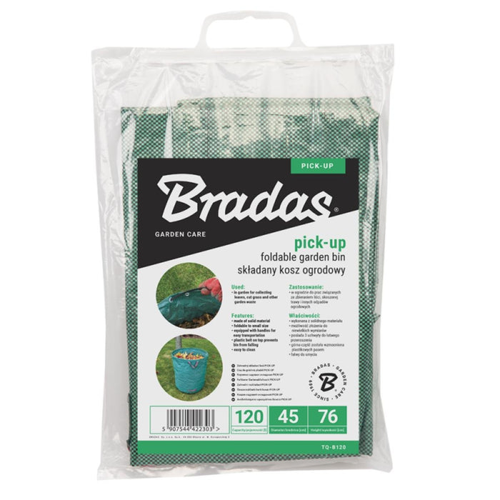 FOLDABLE GARDEN BASKET PICK-UP 120 L