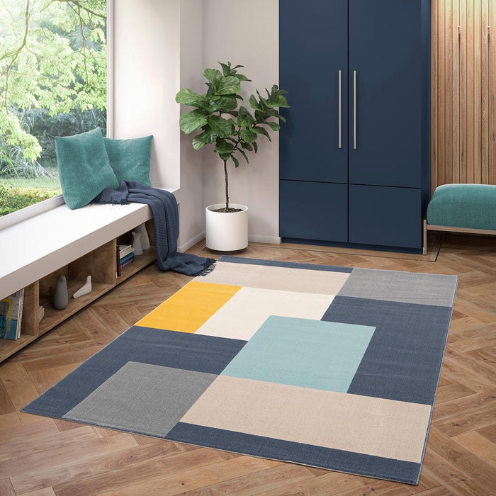 CARPET PICASSO RECTANGLES 120X170 CM