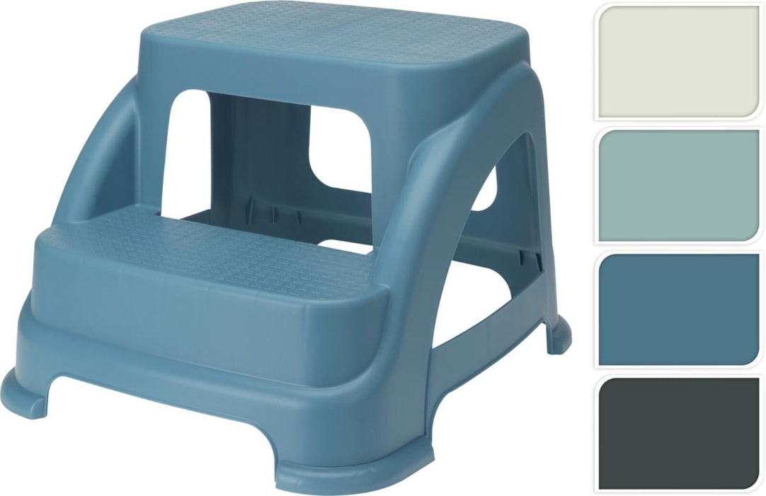 STEP STOOL 2 STEPS 4 COLORS