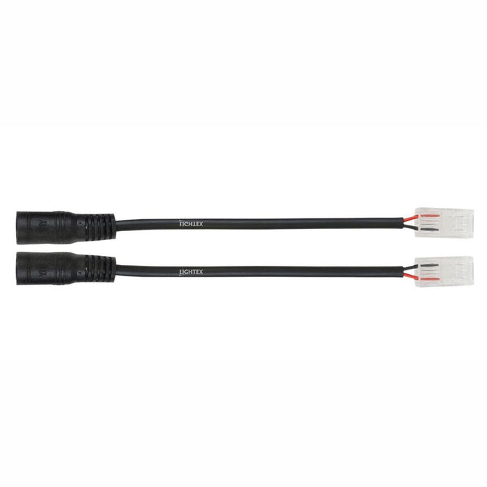 CONNECTOR WITH CLICK SOCKET 2PIN COB 10MM 2PCS