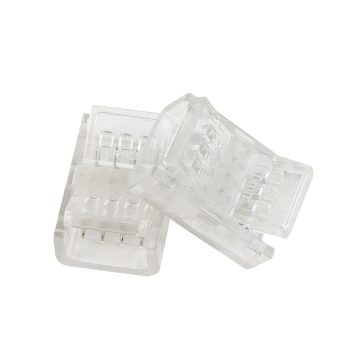 STRAIGHT CONNECTOR 4PIN FOR RGB 10MM 2PCS