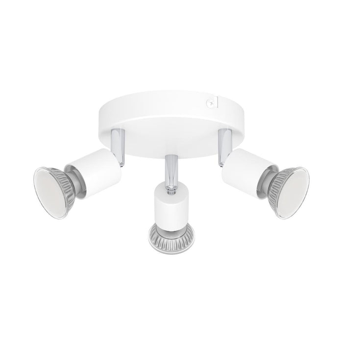 SPOT 3xGU10 WHITE/CHROME STECCI-E EGLO