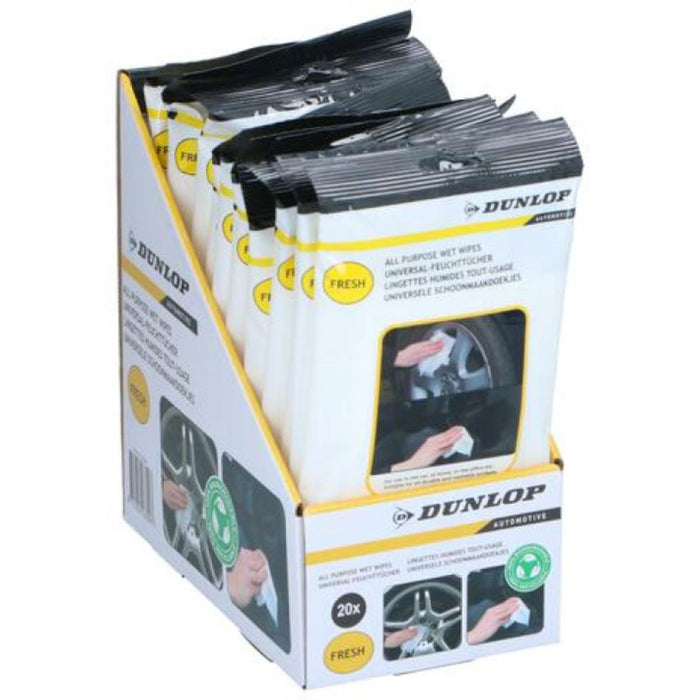 WET TOWELS DUNLOP UNIVERSAL 20PCS.
