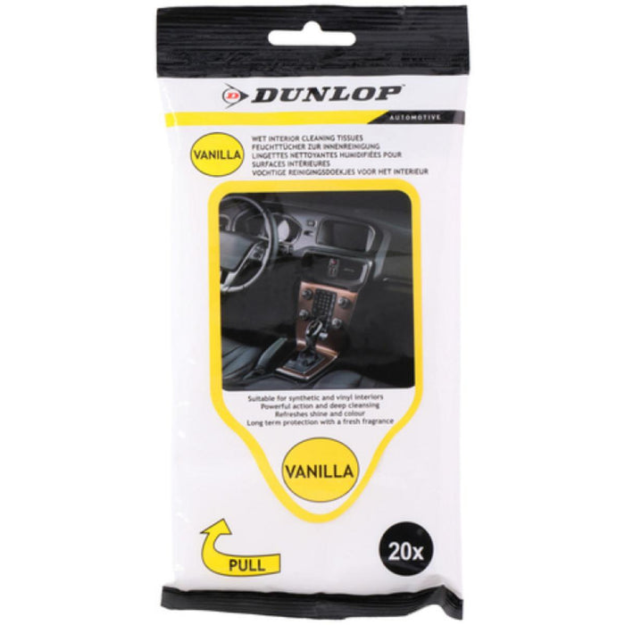 WET TOWELS DUNLOP VANILLA 20PCS.