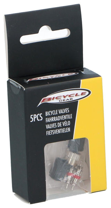 DUNLOP 5 PIECE BICYCLE VALVES