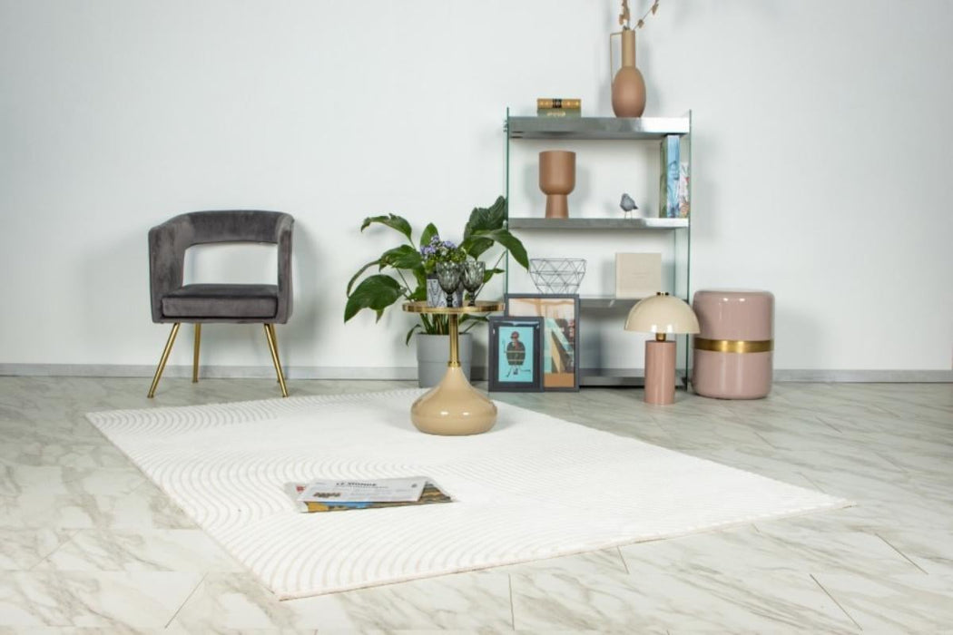 CARPET ELIF 80/150CM IVORY OVAL