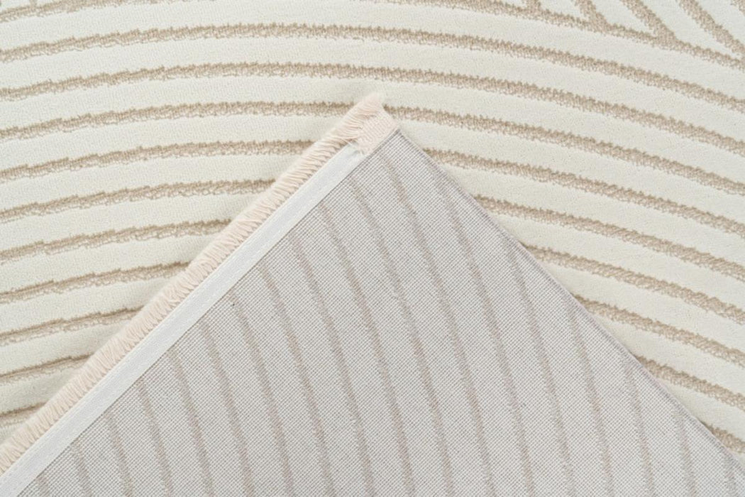 CARPET ELIF 80/150CM IVORY OVAL