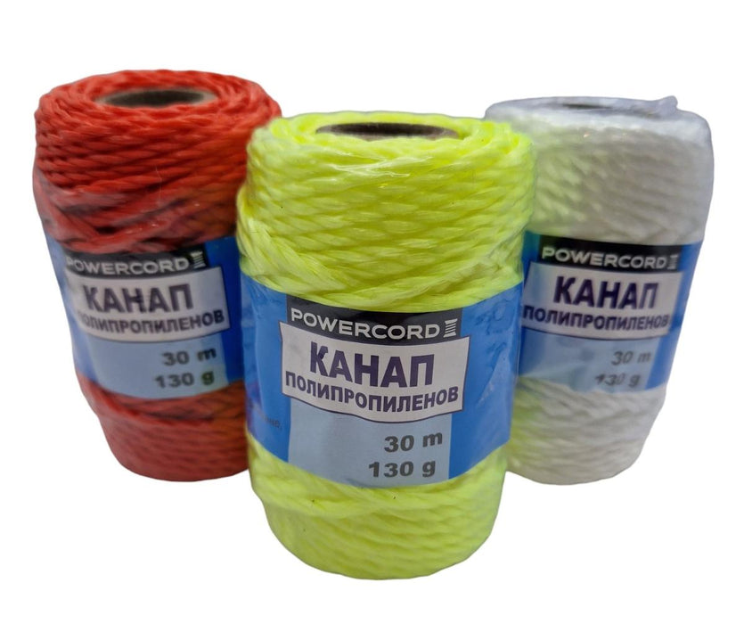 ROPE PP COLOR SPOOL 30M