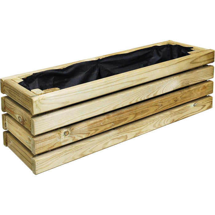HORIZON FLOWER BOX 59X19X19CM