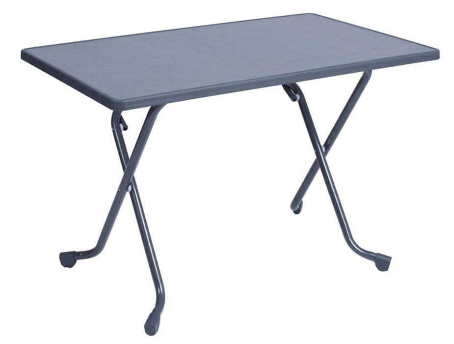 FOLDING TABLE 110 X 70 CM GRAPHITE