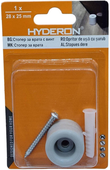 DOOR STOPPER HSA-28 28*25 WITH SCREW