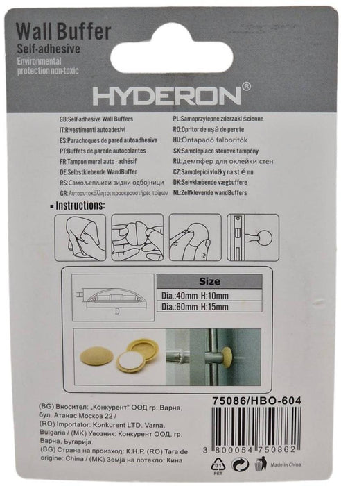 DOOR BUFFER HBO-604 60MM GRAY