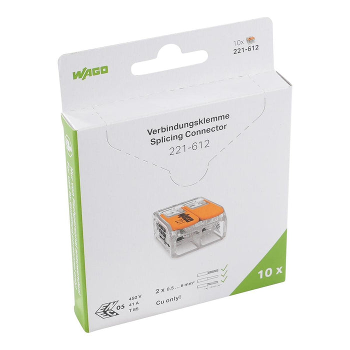 SPLIT TERMINAL 10PCS 2X0.5-6MM2 WAGO