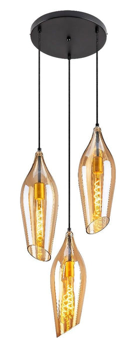 CHANDELIER BELLINI E27 3X60W D30CM