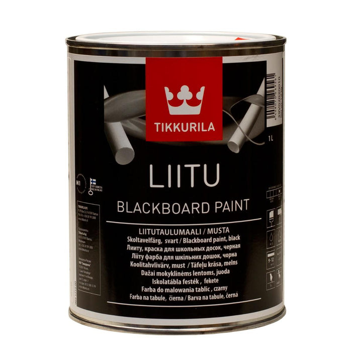 BLACK BOARD PAINT LIITU BLACK 1 L
