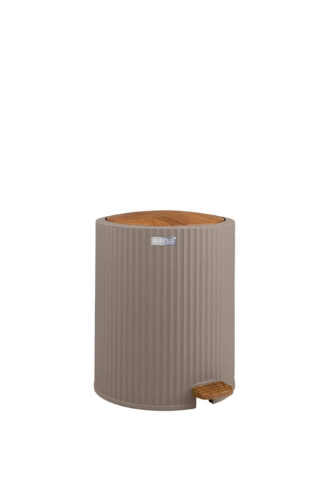 BATHROOM BASKET WITH PEDAL COLESIUM 5 L BEIGE