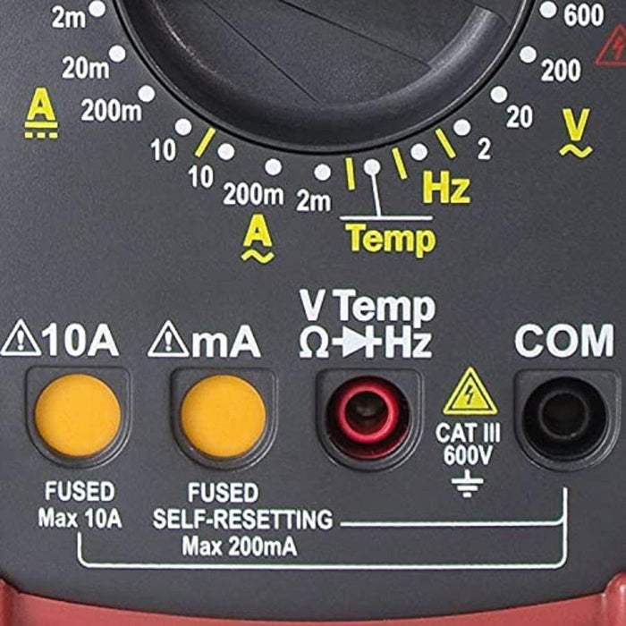 DIGITAL MULTISET WITH PROTECTION TESTBOY313